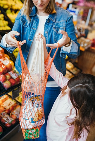 pop up shopping bag